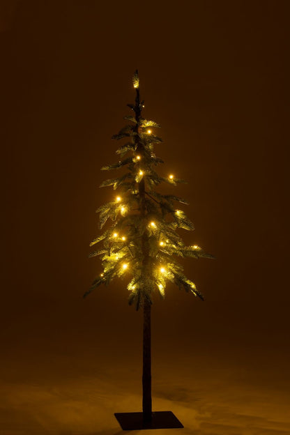 Kerstboom+Led Kunststof Groen Small H145cm J-Line