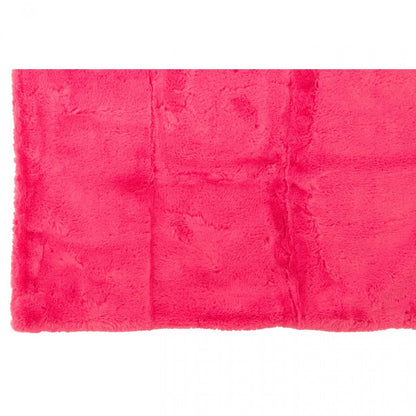 Deken Cutie Polyester Fluo Roze L130x180cm J-Line