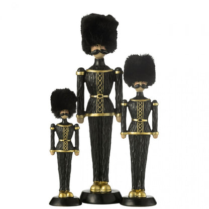 Notenkraker Bont Hoed Resin Zwart Small J-Line