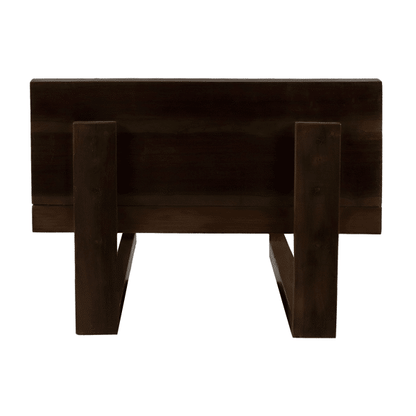 ANDALUCIA - Stoel - teruggewonnen hout - L 80 x W 70 x H 60 cm - Naturel Pomax