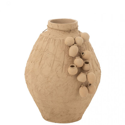 Pot + Hangpotjes Klei Naturel Large J-Line