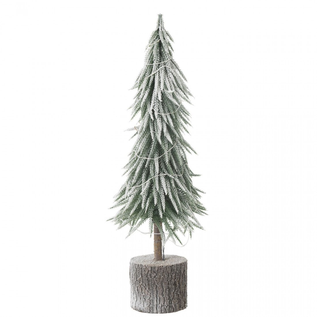 Kerstboom A+Led Kunststof Sneeuw Groen Large H60cm J-Line
