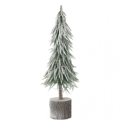 Kerstboom A+Led Kunststof Sneeuw Groen Large H60cm J-Line