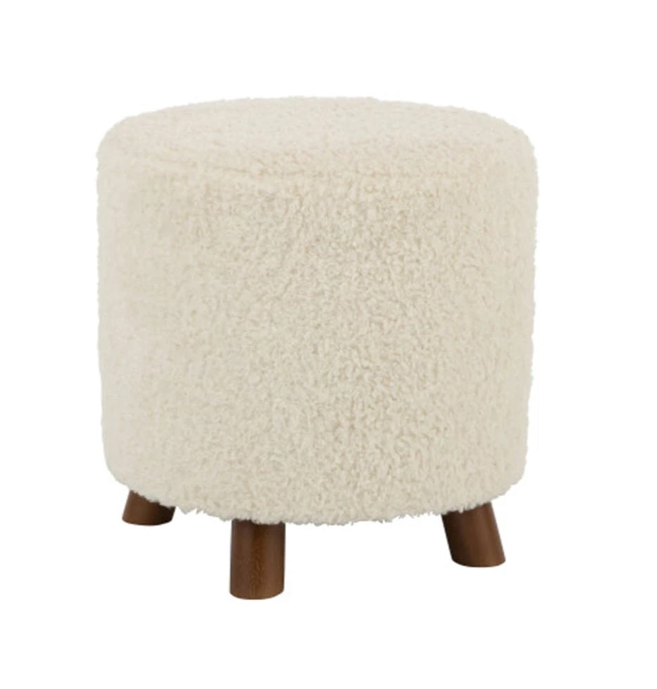 Poef Schaap Wit J-Line