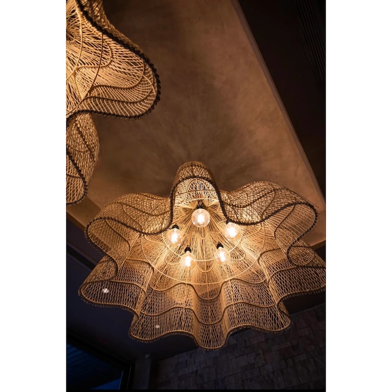 De Whipped Hanglamp Naturel XXL Bazar Bizar