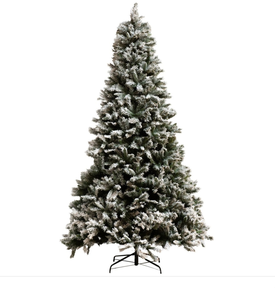 Kerstboom Plastiek Besneeuwd Groen Large H325cm J-Line