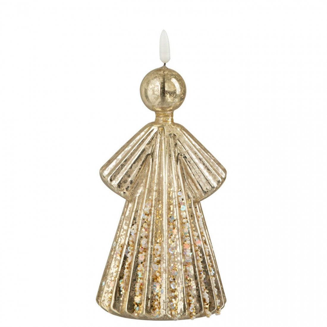 Engel Led Glas Goudkleurig Set van 2 J-Line