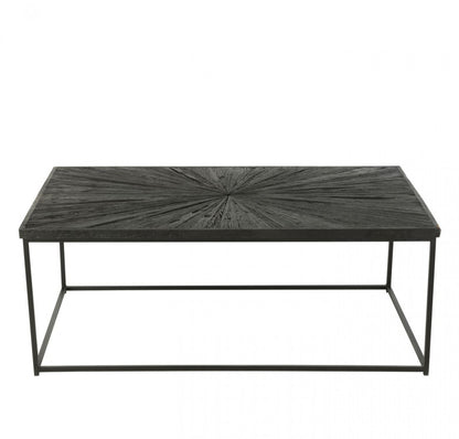 Salontafel Shanil Hout/Ijzer Zwart J-Line