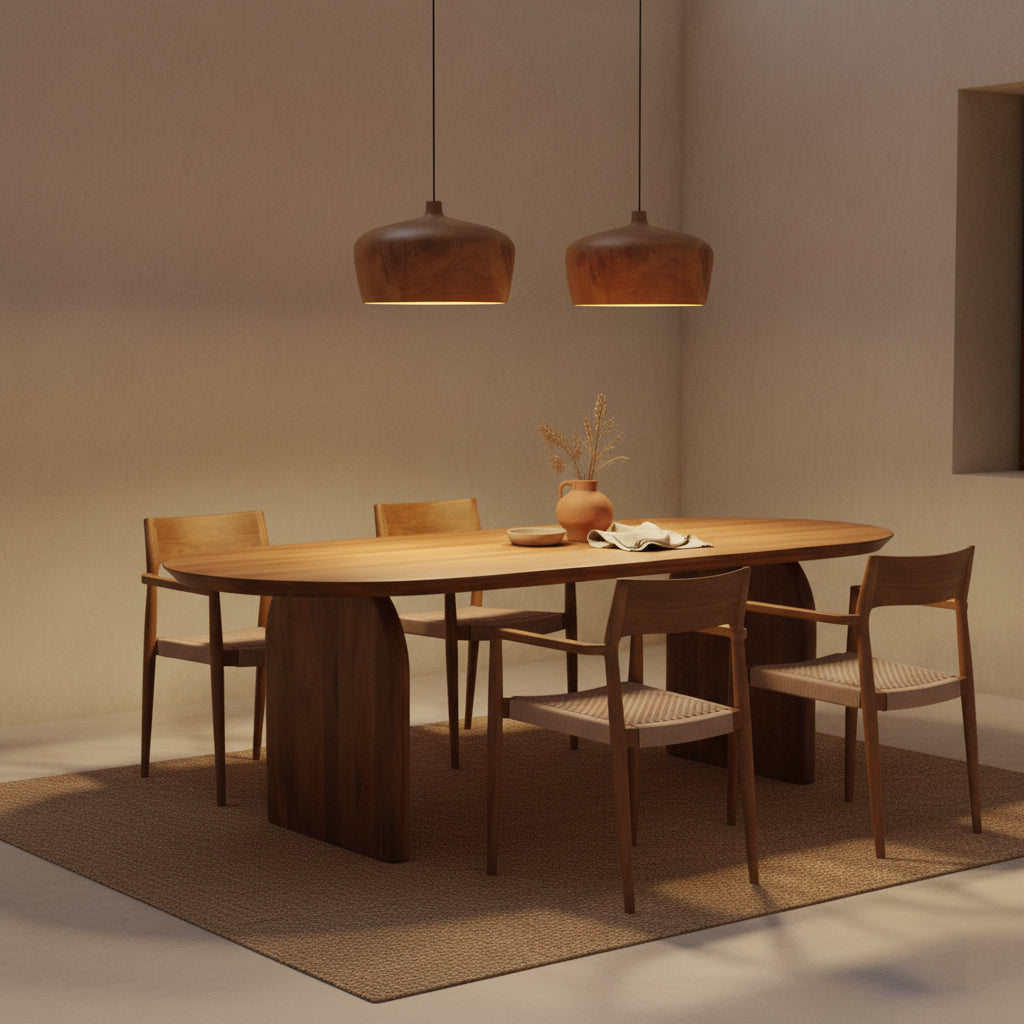 Hanglamp Sirocco Dome Ø30cm Raw Materials