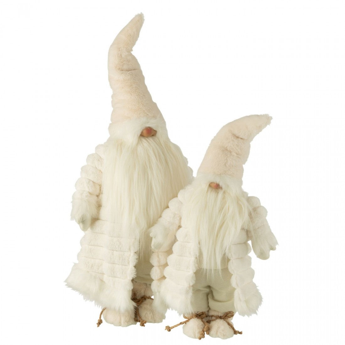 Kabouter Gewatteerde Jas Textiel Creme/Bruin Small J-Line
