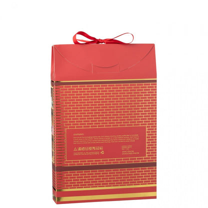 Geurkaars 12 Candles Surprise Window Was Koraalrood/Meerkleurig J-Line