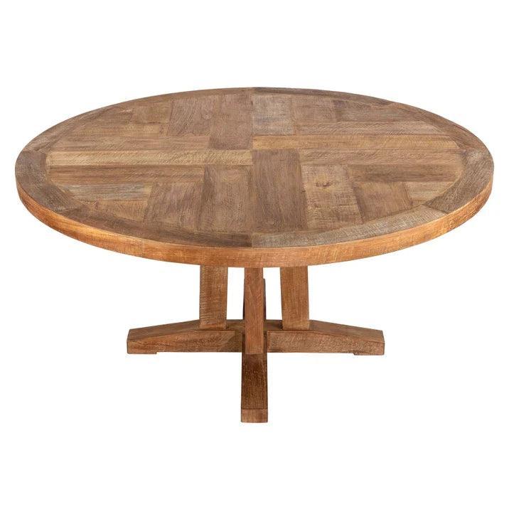 Ronde eetkamertafel Classic Castello teakhout Ø160cm DTP Home