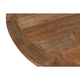 Ronde eettafel Castello Ø160cm zijaanzicht met kruisvoet