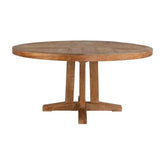 Classic Castello eettafel naturel teak bovenaanzicht