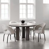 Ronde Scala Clio eettafel Dusk in modern interieur