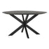 Ronde eetkamertafel Timeless Black Shape zwart 150cm DTP Home