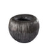 Russen Zilver Lage Bloempot Small PTMD - Pot - PTMD - livinglovely.nl