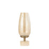 Sajeth Brass luster glass stormlight on base M PTMD - Kandelaar - PTMD - livinglovely.nl