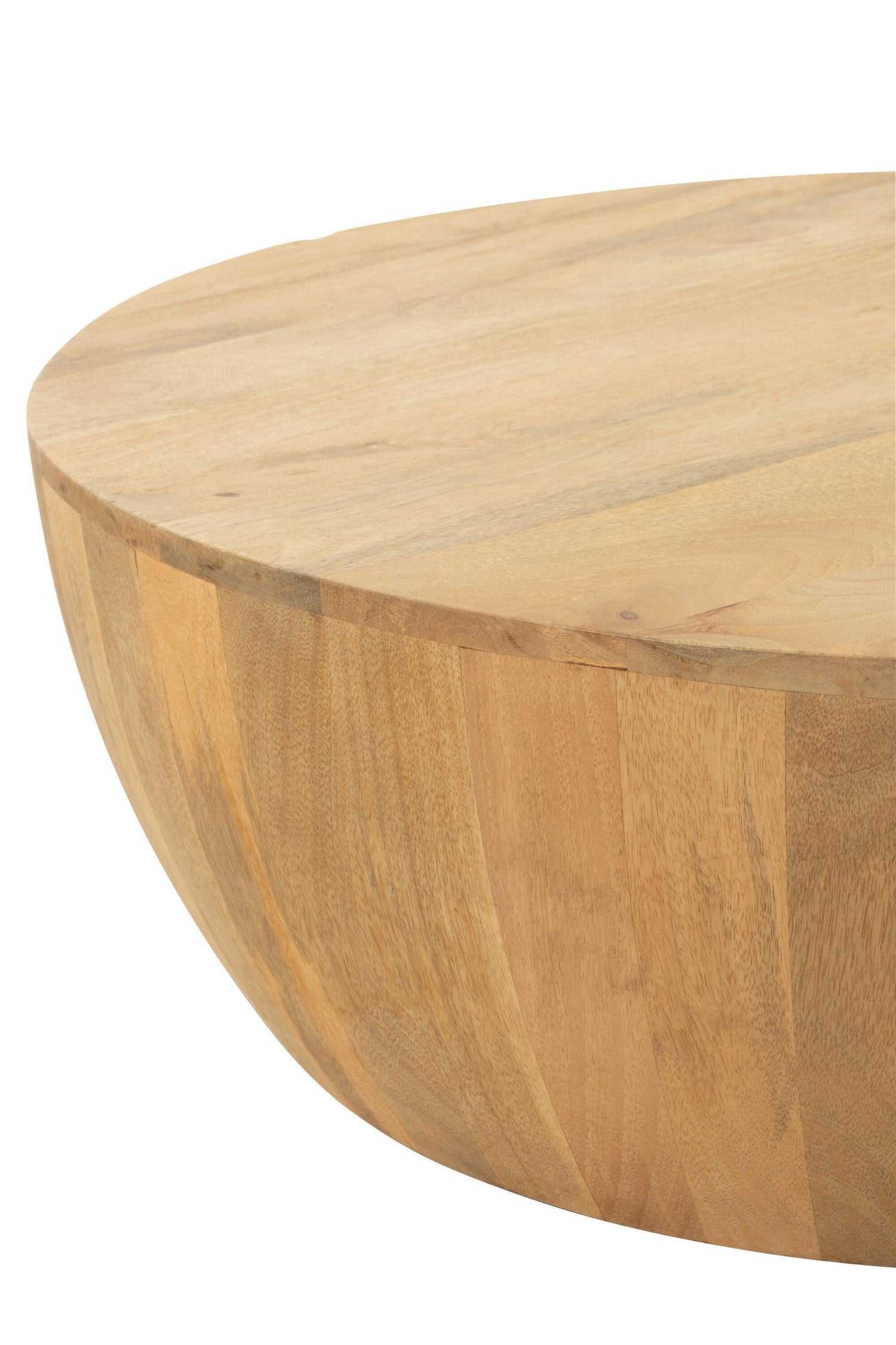 Salontafel Camille Mangohout Naturel - Salontafel - J-Line - livinglovely.nl