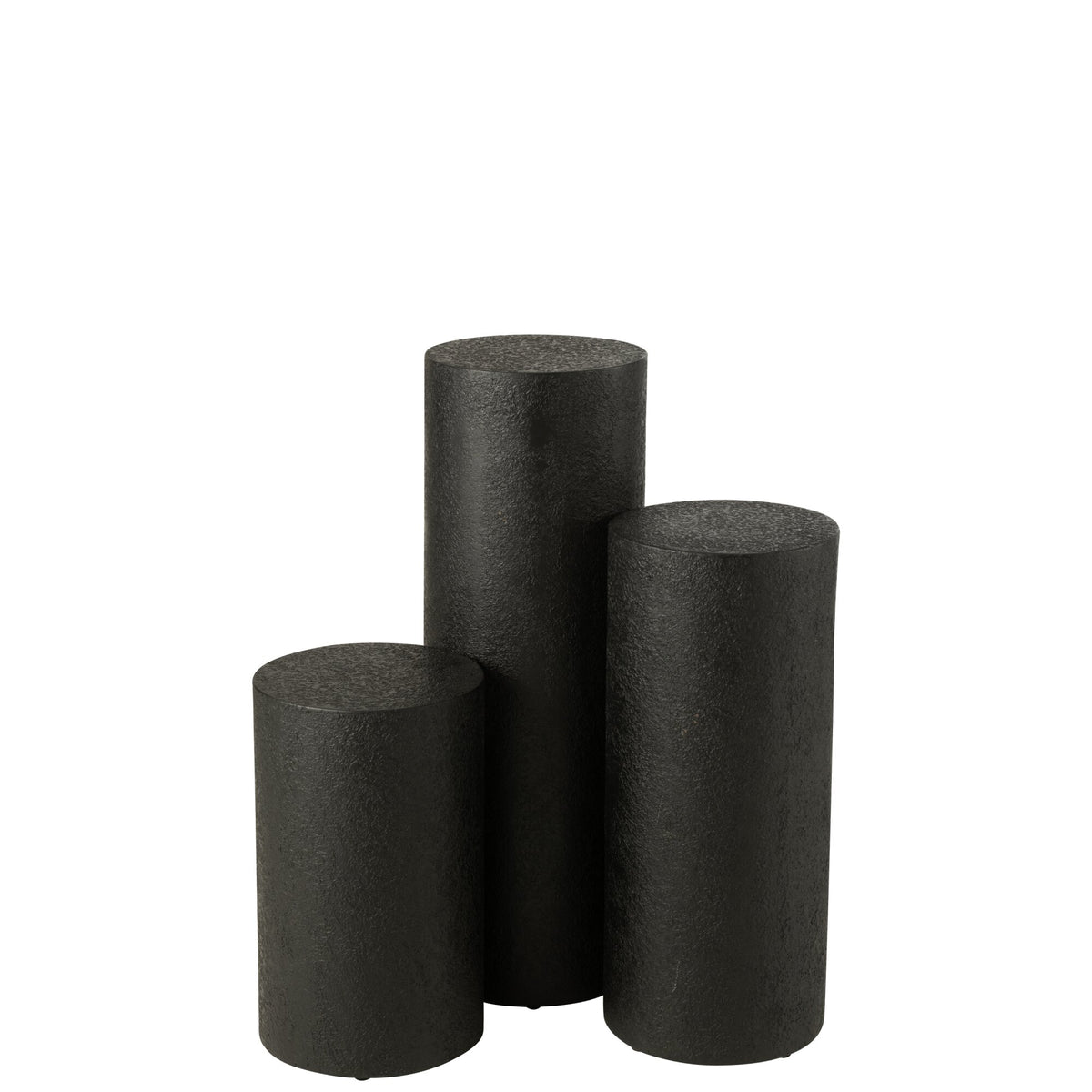 Salontafel Cilinder Mdf Zwart J-Line