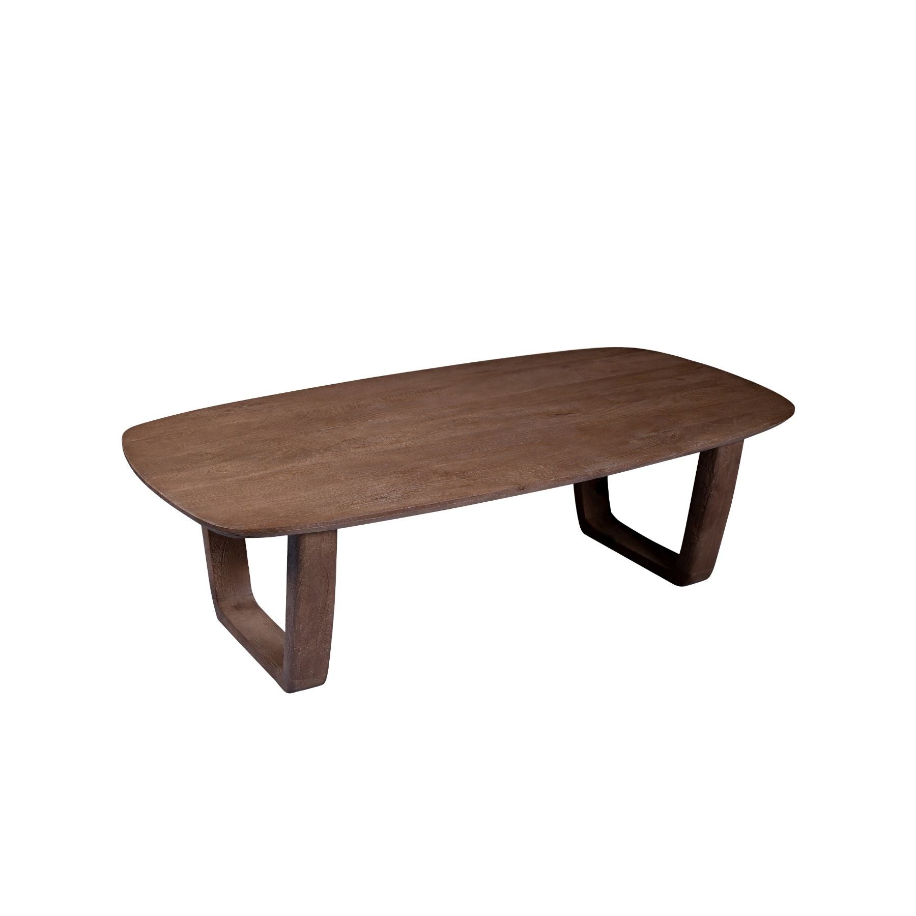 Salontafel Cortez van Livingfurn in mangohout Malta met massieve U-poten