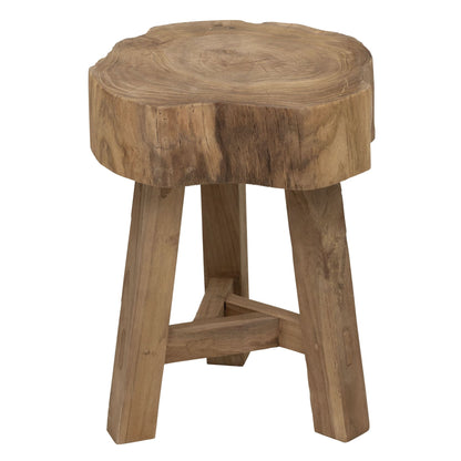 Compacte houten tafel Dax van 35 bij 35 centimeter