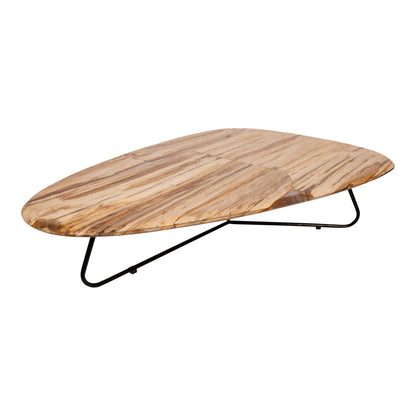 Salontafel Deeba petrified wood 130 PTMD - Salontafel - PTMD - livinglovely.nl