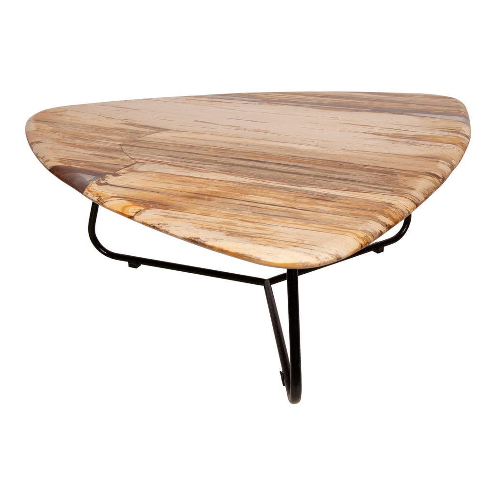 Salontafel Deeba Petrified wood 95 PTMD - - PTMD - livinglovely.nl