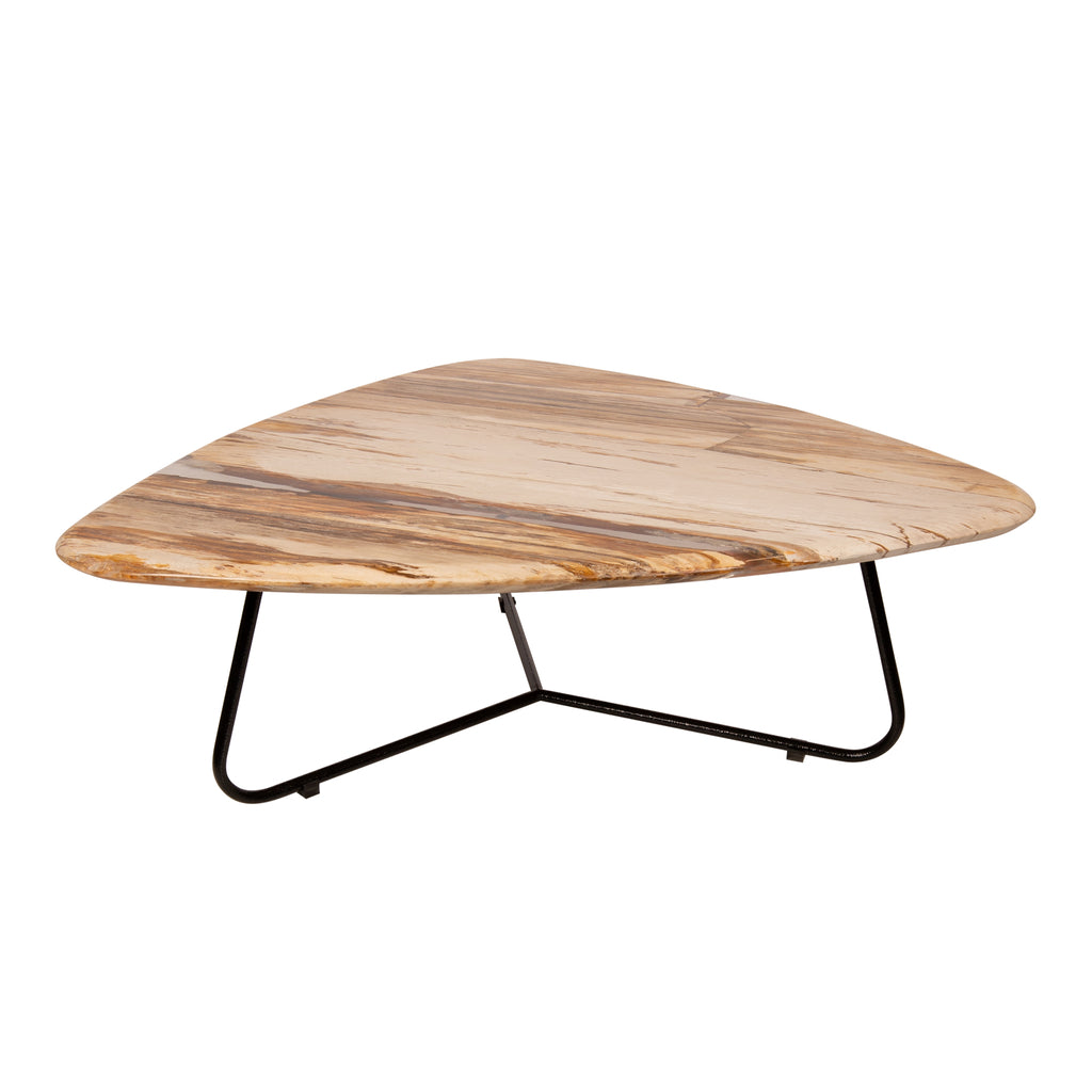 Salontafel Deeba Petrified wood 95 PTMD - - PTMD - livinglovely.nl