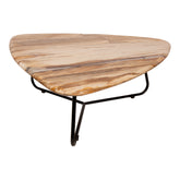 Salontafel Deeba Petrified wood 95 PTMD - - PTMD - livinglovely.nl