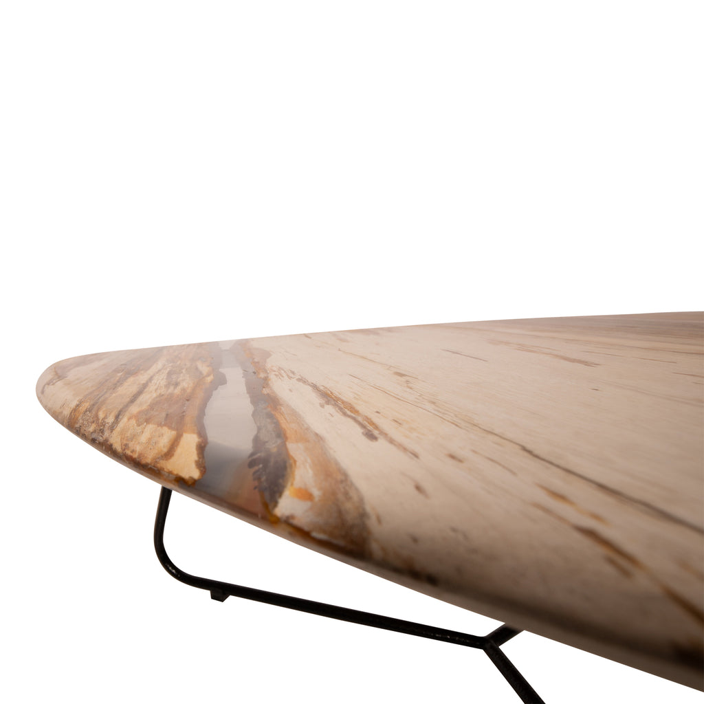 Salontafel Deeba Petrified wood 95 PTMD - - PTMD - livinglovely.nl