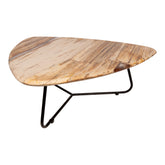 Salontafel Deeba Petrified wood 95 PTMD - - PTMD - livinglovely.nl