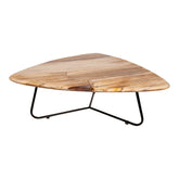 Salontafel Deeba Petrified wood 95 PTMD - - PTMD - livinglovely.nl