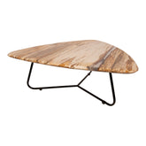 Salontafel Deeba Petrified wood 95 PTMD - - PTMD - livinglovely.nl