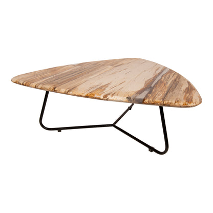 Salontafel Deeba Petrified wood 95 PTMD - - PTMD - livinglovely.nl