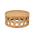 Salontafel Gekerfd Sparhout/Mdf Naturel - Salontafel - J-Line - livinglovely.nl
