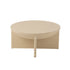 Salontafel Halfy Mangohout Wit - Salontafel - J-Line - livinglovely.nl