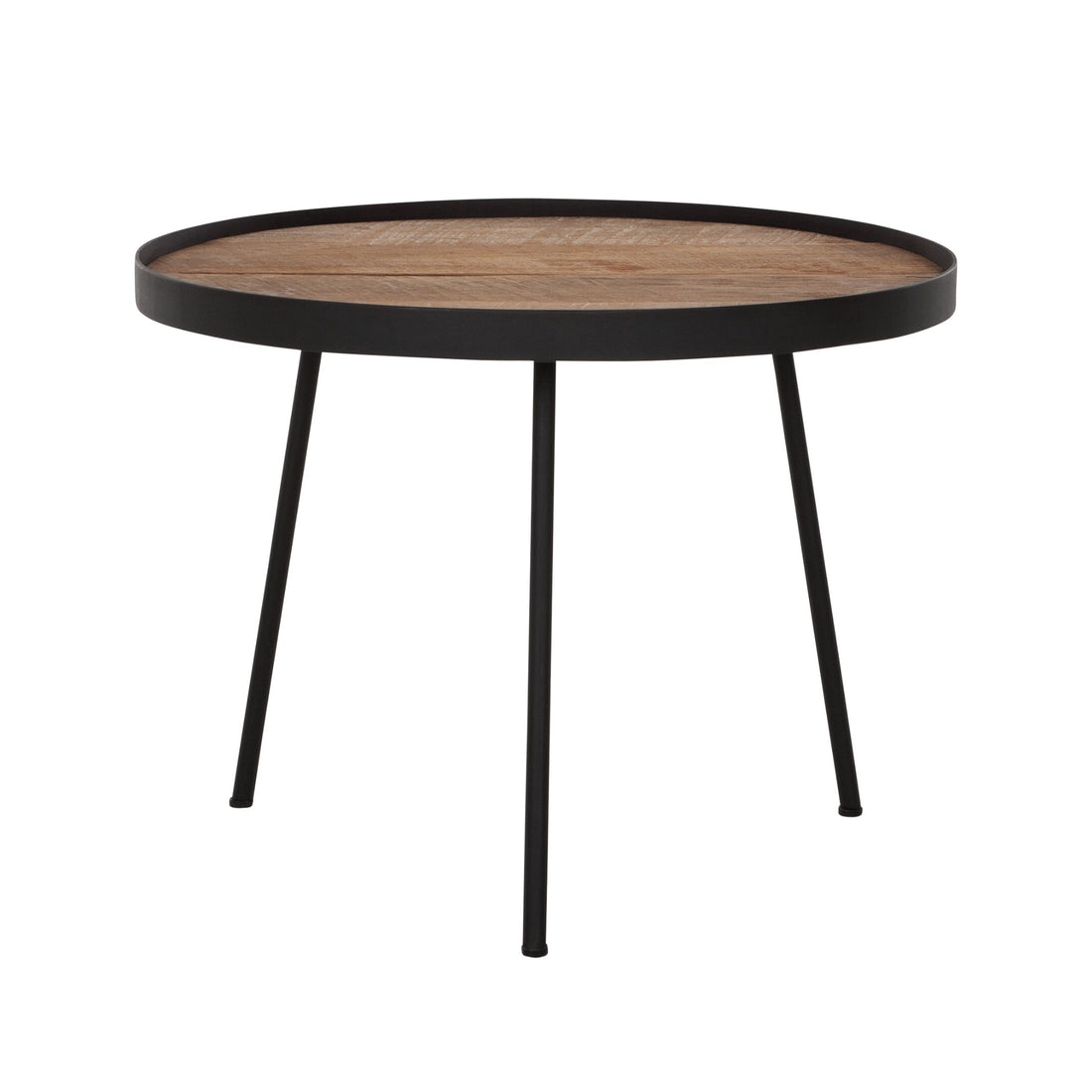 Salontafel Saturnus naturel teakhout Ø50cm DTP Home