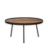 Salontafel Saturnus naturel teakhout Ø60cm DTP Home