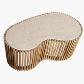 Salontafel Infinity Pool Raw Materials - Salontafel - Raw Materials - livinglovely.nl