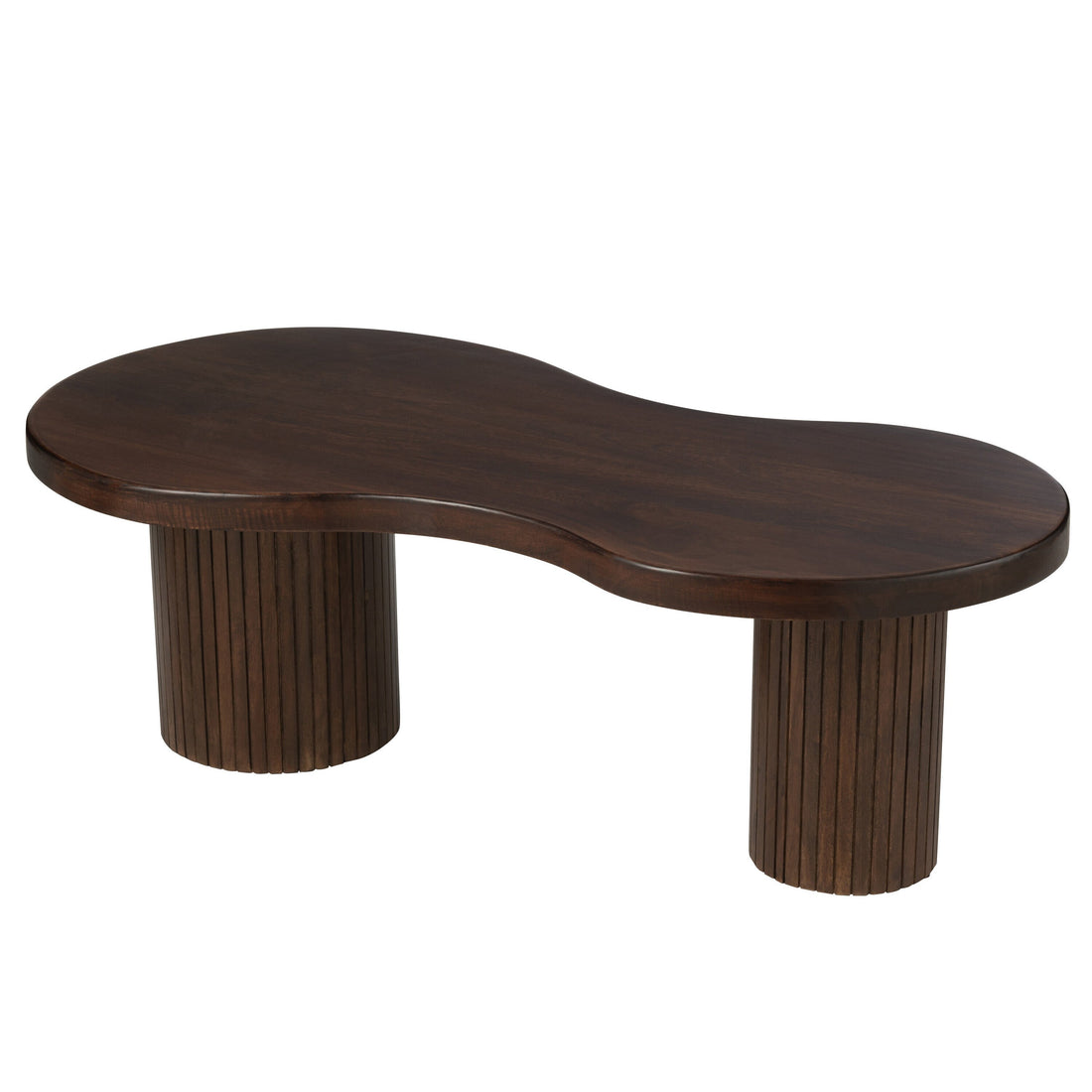 Salontafel Infinityi Mango Houtbruin Small - Salontafel - J-Line - livinglovely.nl