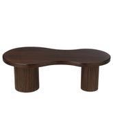 Salontafel Infinityi Mango Houtbruin Small - Salontafel - J-Line - livinglovely.nl