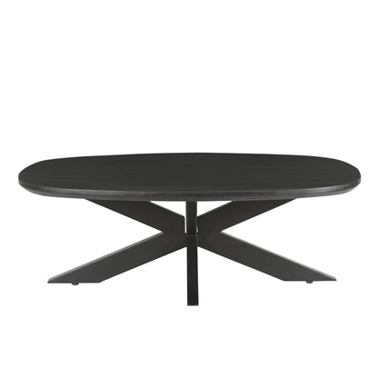 Salontafel Jesper Danish oval mangohout Kala 120cm van Livingfurn