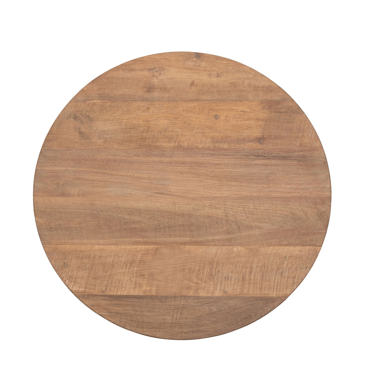 Salontafel Lagoon teakhout naturel in een woonkamer gestyled