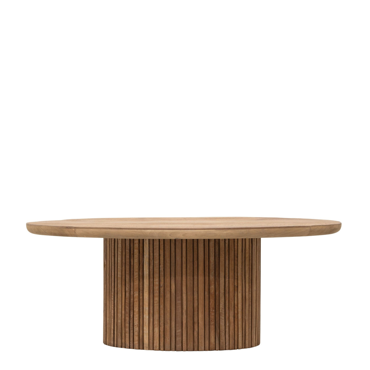 Afmetingen van de ronde salontafel Lagoon, 90 cm doorsnede