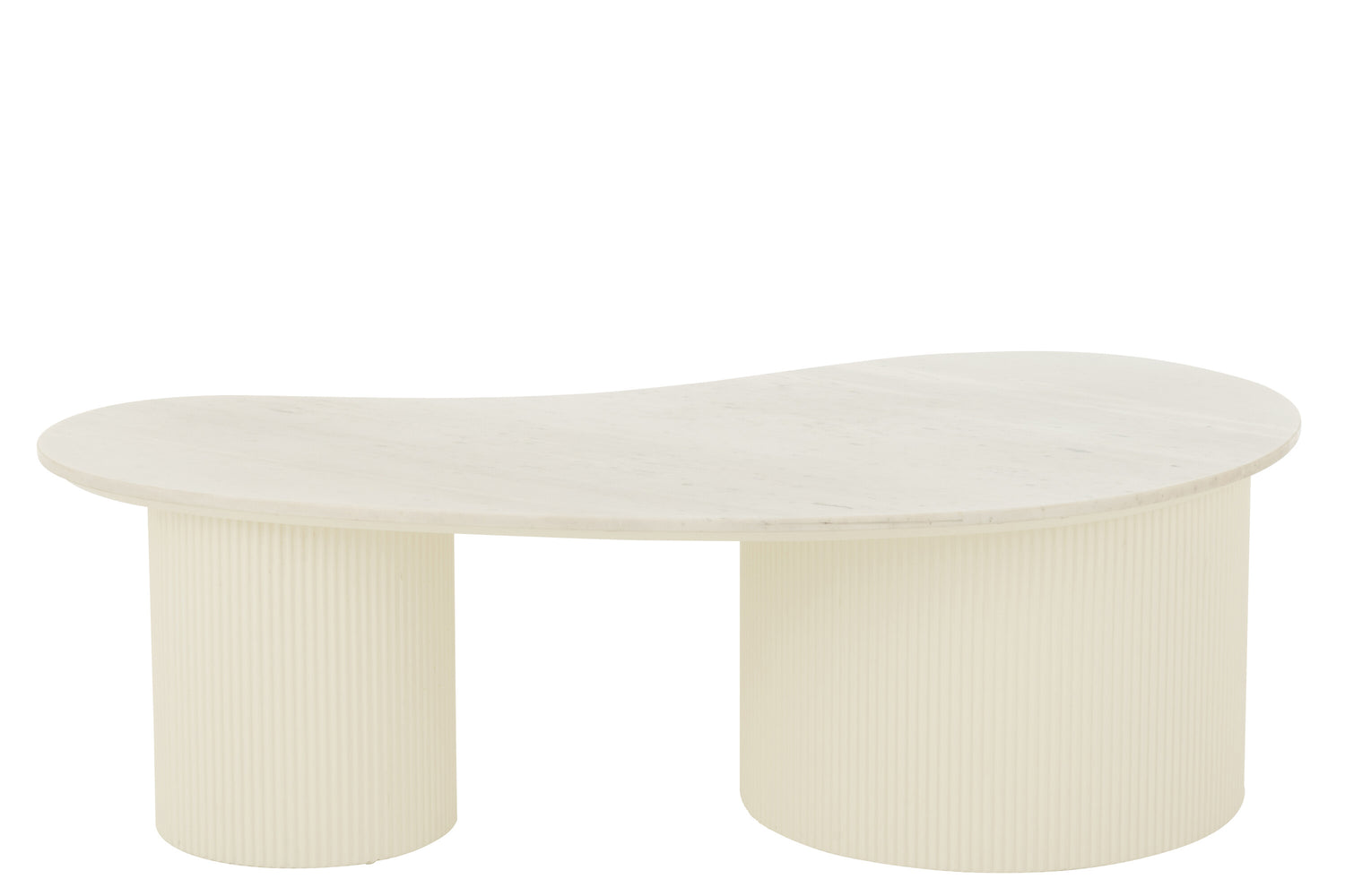 Salontafel Marmer Wit J-Line - Salontafel - J-Line - livinglovely.nl