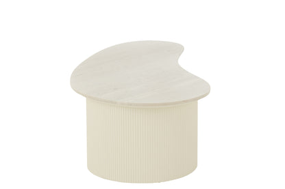 Salontafel Marmer Wit J-Line - Salontafel - J-Line - livinglovely.nl