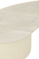 Salontafel Marmer Wit J-Line - Salontafel - J-Line - livinglovely.nl