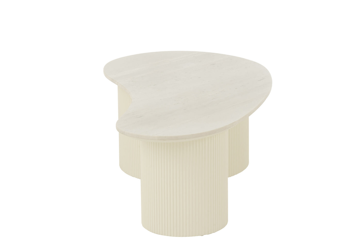 Salontafel Marmer Wit J-Line - Salontafel - J-Line - livinglovely.nl