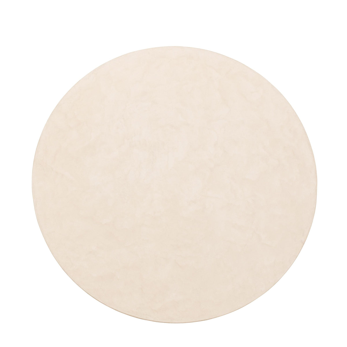 Salontafel Maroon rond 90cm schuin van opzij in een woonkamer